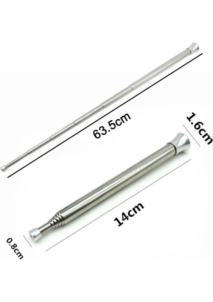 Teleskopik Ateş Başlatıcı Outdoor Üfleme Borusu 63 cm ( Lisinya )
