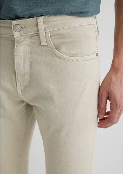 James Ekru Comfort Gabardin Pantolon 0042431024