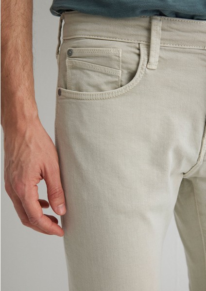 James Ekru Comfort Gabardin Pantolon 0042431024