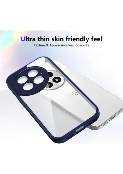 Oneplus 13,için Eabhulie Kılıf, Kamera Lens Korumalı Hibrit 2'si 1 Arada Şeffaf Kılıf-Blue (Yurt Dışından) fırsatları