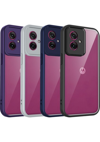 Motorola Moto G14,IÇIN Eabhulie Kılıf, Kamera Lens Korumalı Hibrit 2'si 1 Arada Şeffaf Kılıf-Gri (Yurt Dışından) fiyatları