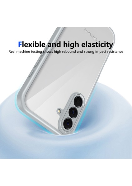 Samsung Galaxy A36,IÇIN Eabhulie Kılıf, Kamera Lens Korumalı Hibrit 2'si 1 Arada Şeffaf Kılıf-Gri (Yurt Dışından) indirimleri