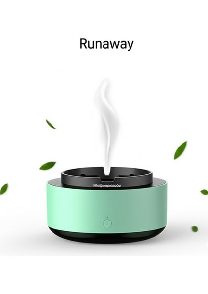 Dumanı Içine Çeken Kül Tablası Şık Tasarım Kötü Koku Önleyici Pilli