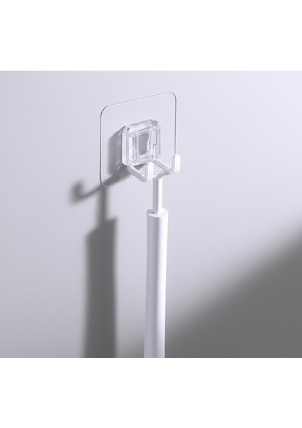 Geçmeli Klips Eşya Sabitleme Askısı 5 Adet Şeffaf Görünmez 10KG Taşıma