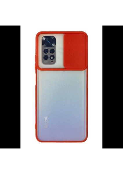 Xiaomi Redmi Note 11 Kılıf Palm Buzlu Kamera Sürgülü Silikon