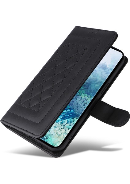 Samsung Galaxy S20 Plus 4g/5g Için El Kayışı ve Kart Yuvalı Premium Deri Cüzdan Kılıf-Siyah (Yurt Dışından) fırsatları