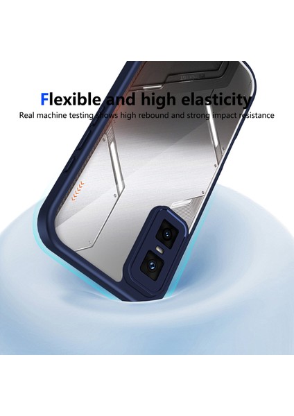 Infinix Gt 30 Pro,için Eabhulie Kılıf, Kamera Lens Korumalı Hibrit 2'si 1 Arada Şeffaf Kılıf-Blue (Yurt Dışından) fırsatları