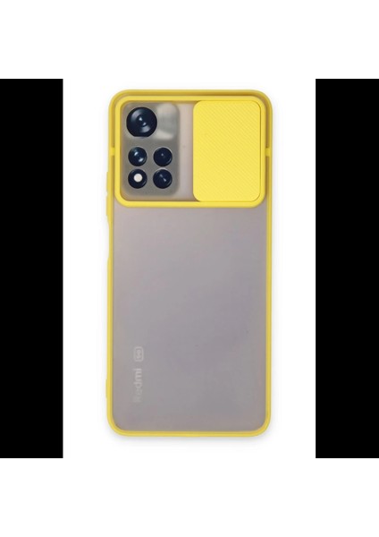 Xiaomi Redmi Note 11T Kılıf Palm Buzlu Kamera Sürgülü Silikon
