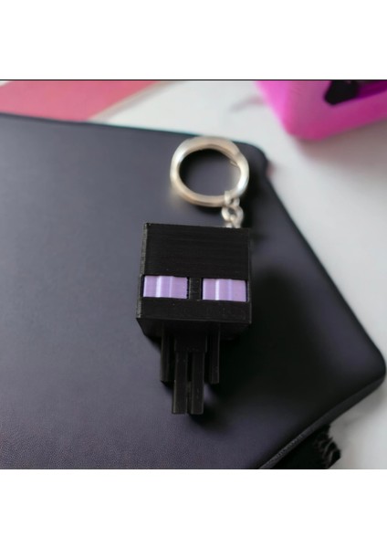 Minecraft Enderman Figür Anahtarlık – Çanta Süsü, Koleksiyonluk Aksesuar modelleri
