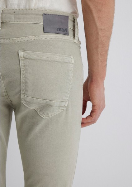 James Soluk Yeşil Comfort Gabardin Pantolon 0042489454