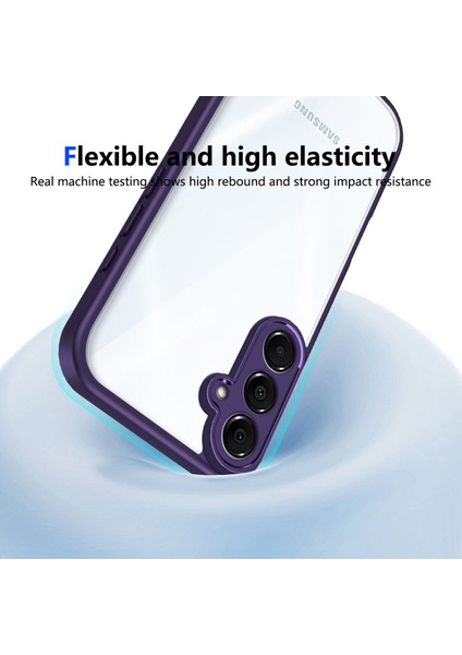 Samsung Galaxy A25,IÇIN Eabhulie Kılıf, Kamera Lens Korumalı Hibrit 2'si 1 Arada Şeffaf Kılıf-Mor (Yurt Dışından) indirimleri