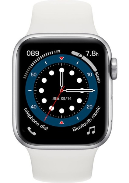 42MM Siyah Akıllı Saat, Bildirim ve Konuşma Özellikli, Şık ve Kullanışlı Tasarım