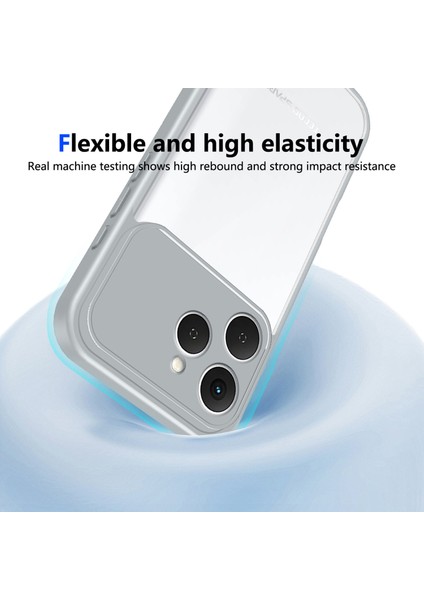 Tecno Spark 40,için Eabhulie Kılıf, Kamera Lens Korumalı Hibrit 2'si 1 Arada Şeffaf Kılıf-Gri (Yurt Dışından) fırsatları