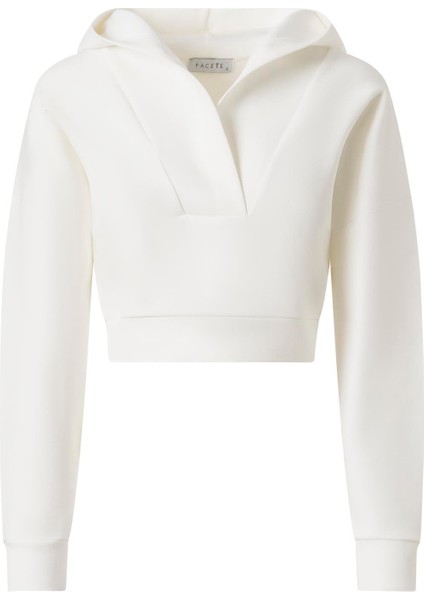 Kadın Ekru Önü Pervazlı Kapüşonlu Takım fiyatları