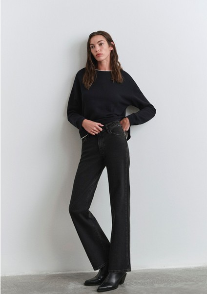 Ibiza Koyu Gri Smoke Jean Pantolon 1010530-89874