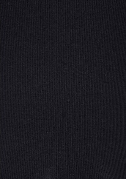 Uzun Kollu Siyah Basic Tişört 1613040-900