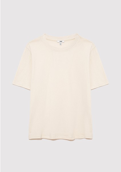 2li Kadın Basic Tişört 1611366-70072