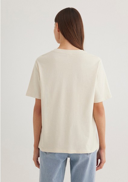 2li Kadın Basic Tişört 1611366-70072