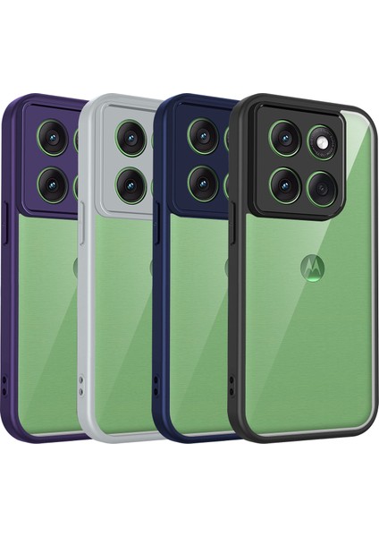 Motorola Edge 60 Pro,için Eabhulie Kılıf, Kamera Lens Korumalı Hibrit 2'si 1 Arada Şeffaf Kılıf-Gri (Yurt Dışından) fiyatları