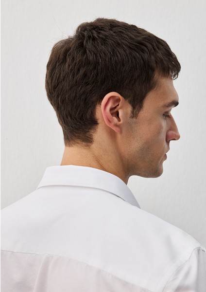 Tencel Tm Beyaz Gömlek 0211573-620