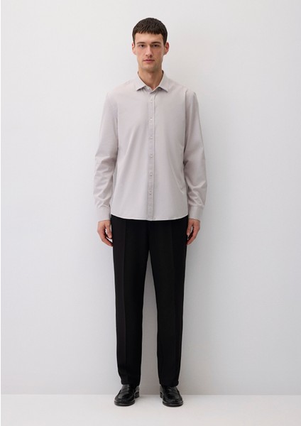 Tencel Tm Gri Gömlek 0211573-70074