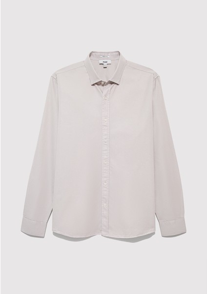 Tencel Tm Gri Gömlek 0211573-70074