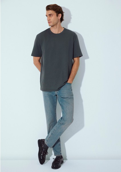 Mavi Black Yeşil Basic Tişört 0612731-71598