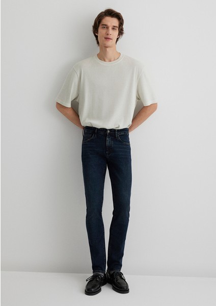 Jake 90LAR Tokk Mürekkep Mavi Jean Pantolon 0042282944