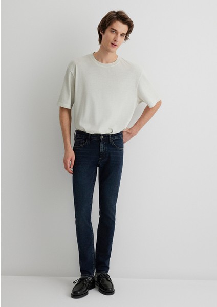 Jake 90LAR Tokk Mürekkep Mavi Jean Pantolon 0042282944