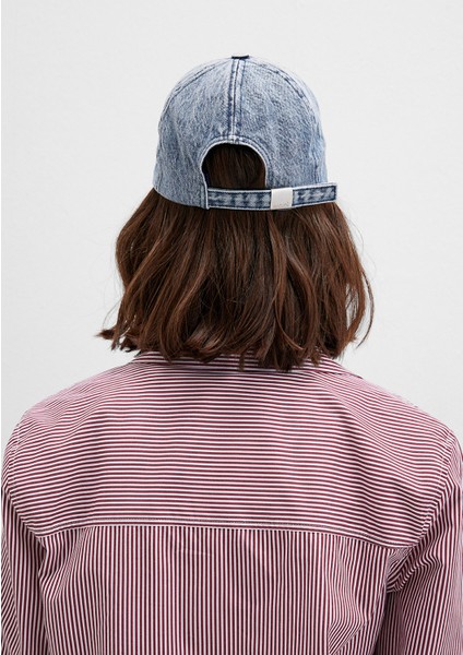 M Nakışlı Denim Şapka 1913304-84596