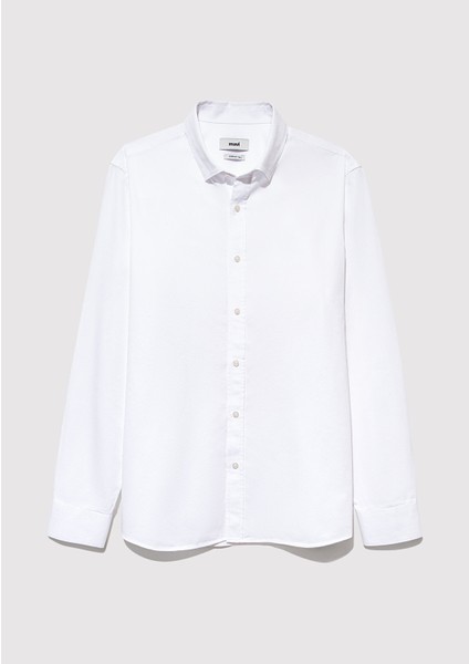 Kolay Ütülenebilir Beyaz Gömlek 0211571-620