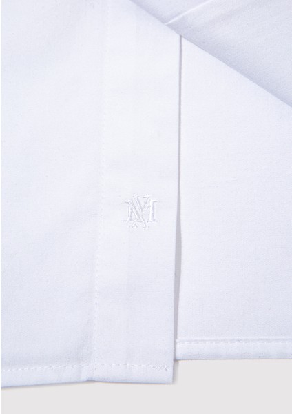 Kolay Ütülenebilir Beyaz Gömlek 0211571-620