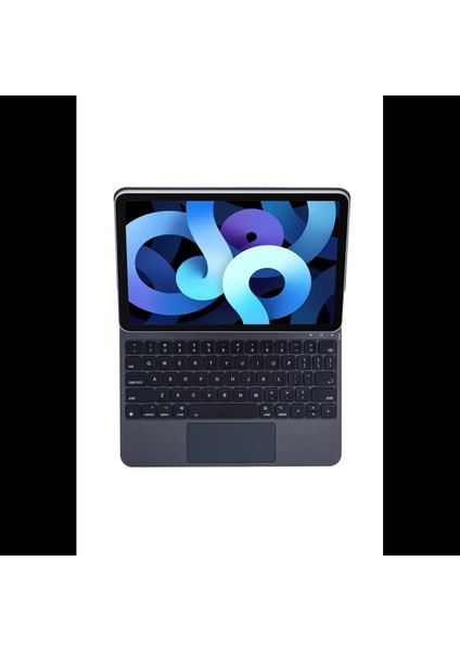 iPad Pro 12.9 (2022) Kılıf X9 Magic Manyetik Klavyeli Tablet Kılıfı - Siyah
