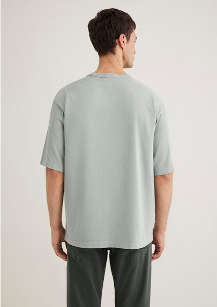 Yeşil Basic Tişört 0612595-70148