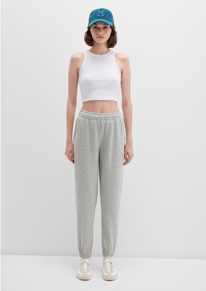 Gri Basic Eşofman Altı 1600823-32175 fırsatları