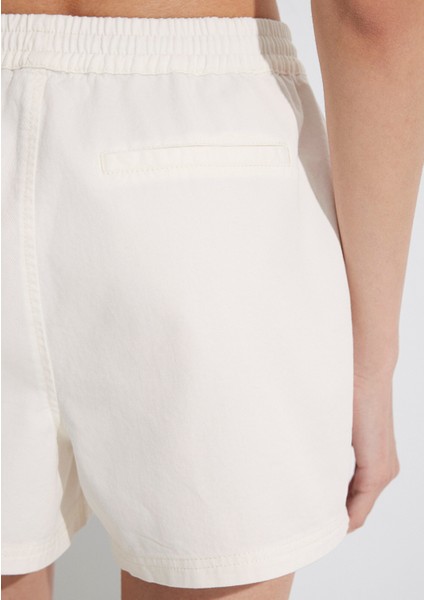Ekru Basic Şort 1410189-80194