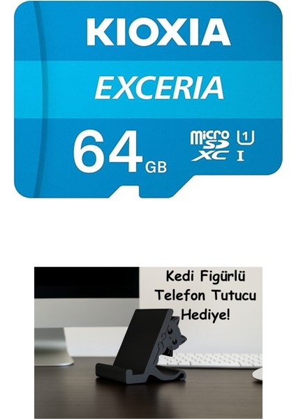 Kıoxıa Excerıa 64GB Microsdxc Kart – Uhs-I, R100MB/S Okuma