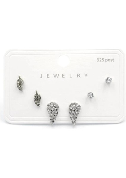 Çoklu Taşlı Küpe - Gümüş fiyatları