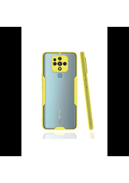Tecno Camon 16 Kılıf Platin Silikon