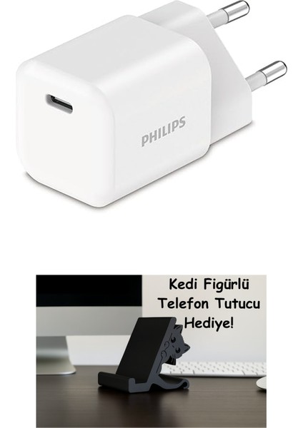 Phılıps DLP4333CW 30W Pd Usb-C Ganşarj Adaptörü - Beyaz