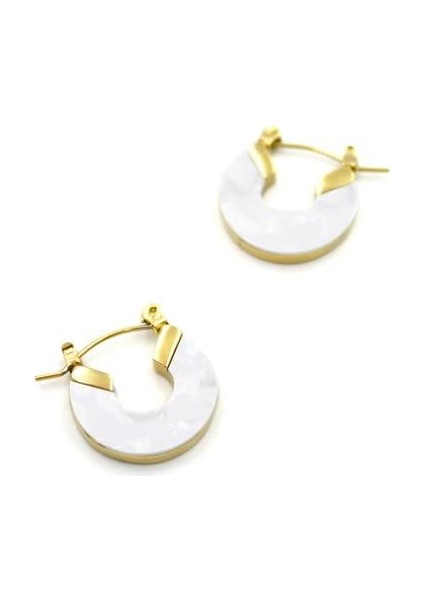 Baget Taşlı Küpe - Altın fiyatları