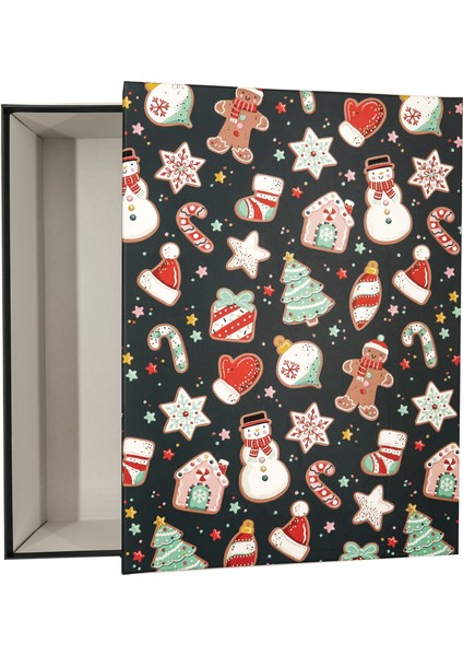 15×21×6 cm Premium Hediye Kutusu – Yılbaşı Temalı Özel Tasarım Model 1 No4 fiyatları