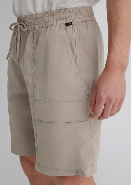 Bej Kargo Şort 0410269-80697