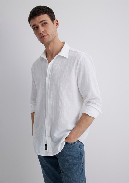 Ekru Gömlek 0211548-70057