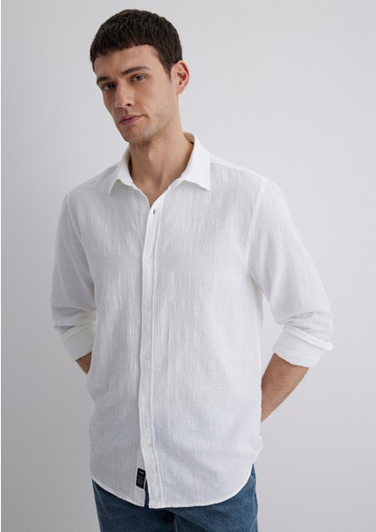 Ekru Gömlek 0211548-70057