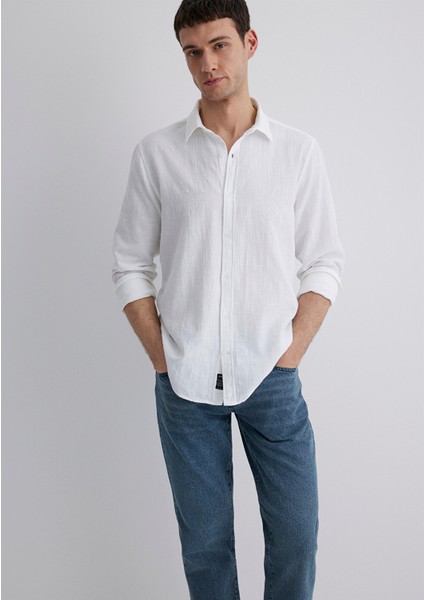 Ekru Gömlek 0211548-70057