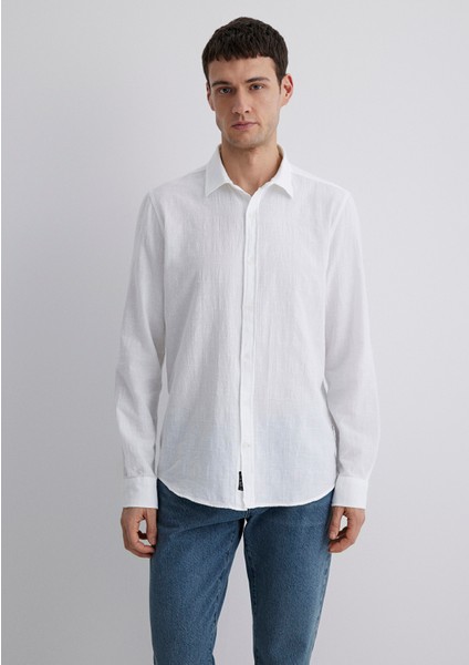 Ekru Gömlek 0211548-70057