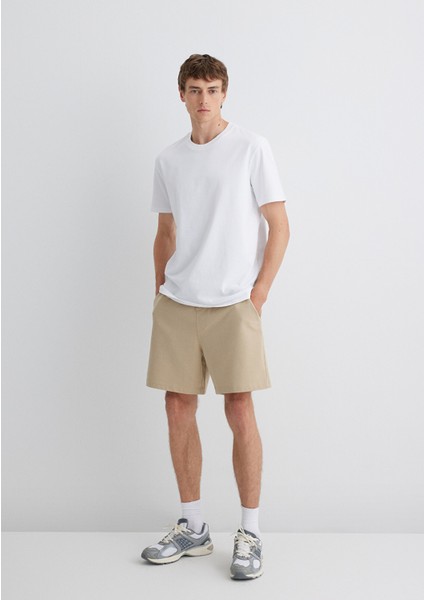 Bej Şort 0410257-89931