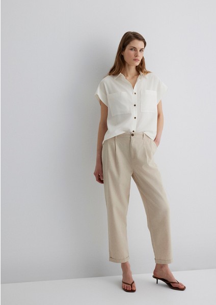 Bej Pantolon 1011000-70331