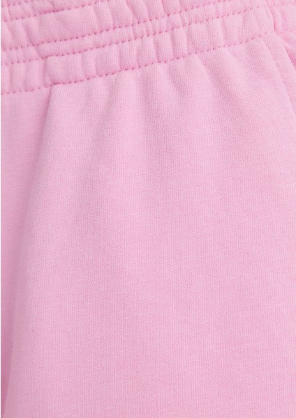 Mavi Logo Baskılı Pembe Şort 1410155-70972